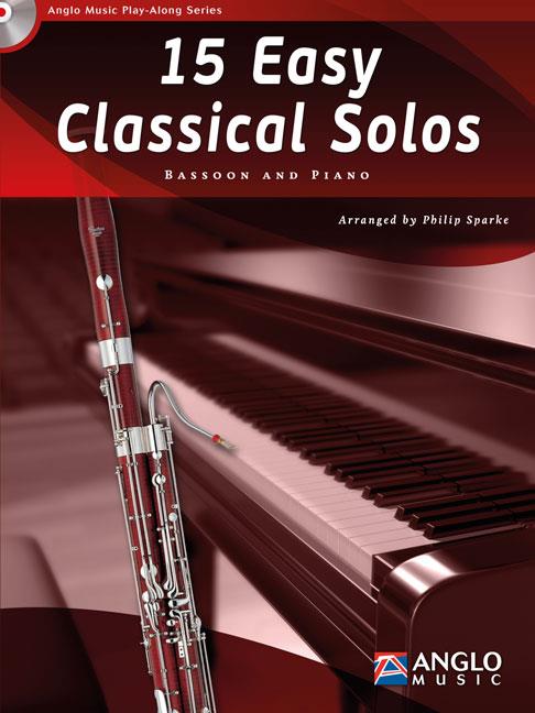 15 Easy Classical Solos Bassoon and Piano